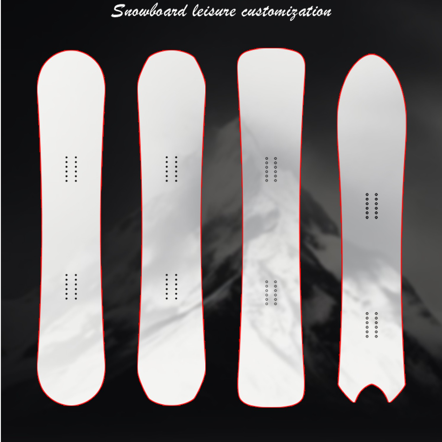 满减新款品牌全新滑雪板单板滑雪板全能野雪折扣全尺寸滑雪板链接