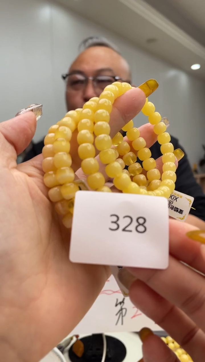 【闪购商品】琥珀裸石未镶嵌328多样性发其中一件