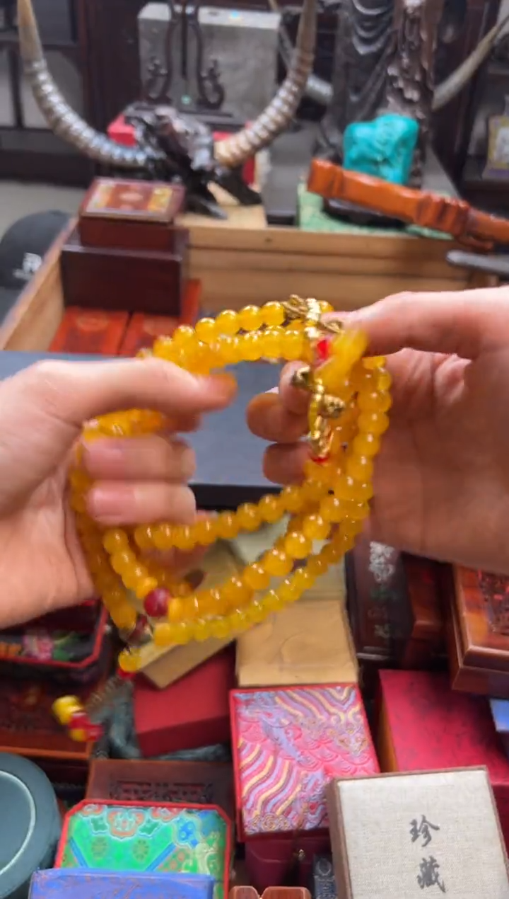 玛瑙/玉髓颈饰未镶嵌———————瓷—————黄208