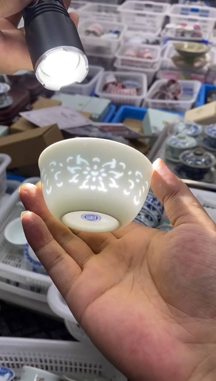 陶瓷景德陶瓷茶具容量约70 80