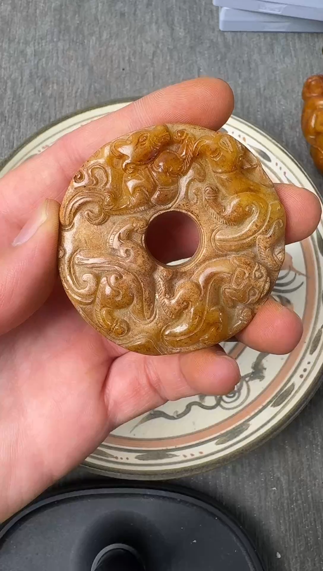 未镶嵌和田玉把件88888