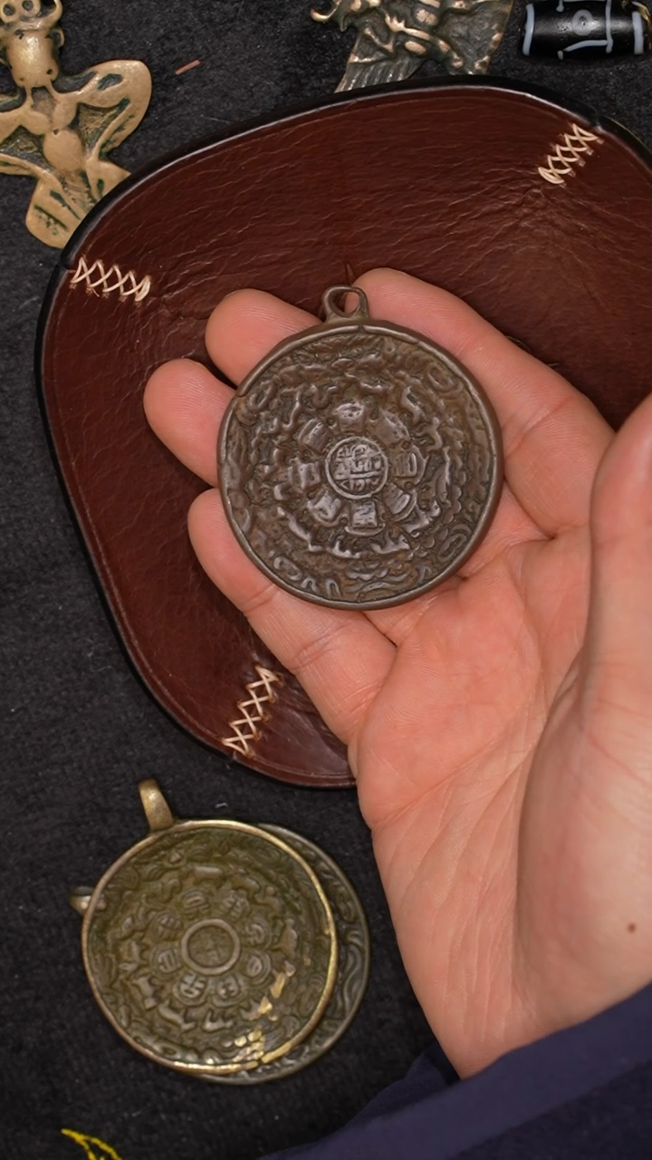 【闪购商品】冲赛康胡子哥，藏传九宫八卦牌159