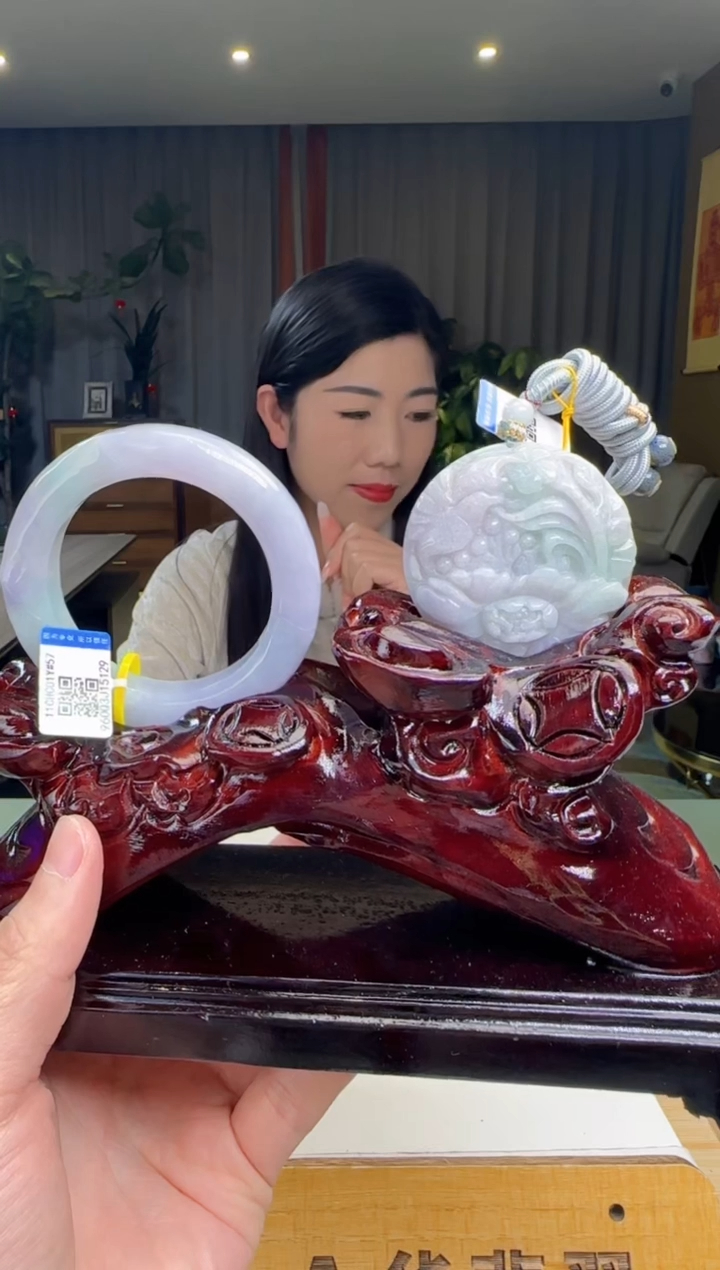 【闪购商品】翡翠摆件未镶嵌DY@@960Q3J15129