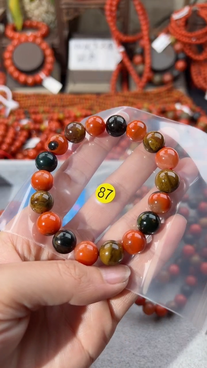 【闪购商品】南红玛瑙手串未镶嵌11