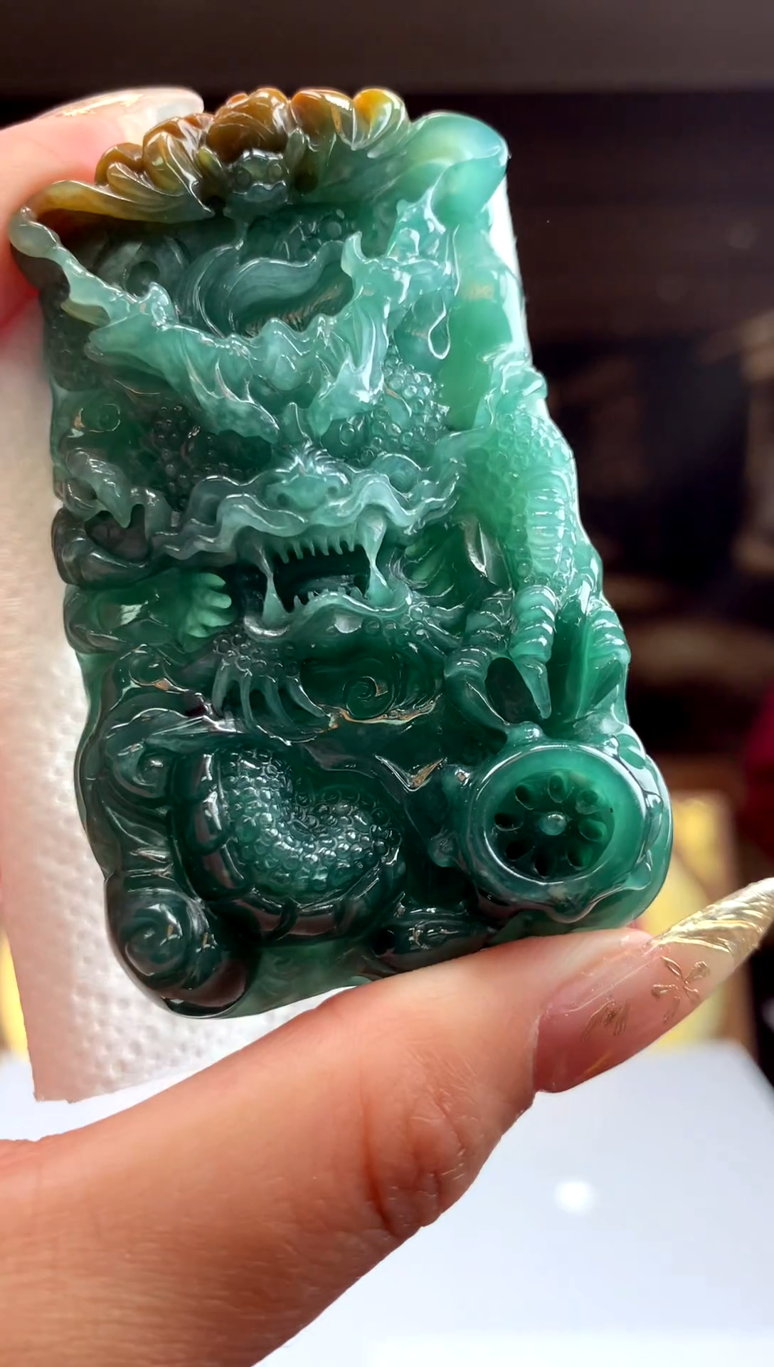 【闪购商品】定制翡翠未镶嵌天然A货翡翠（拍一发一）