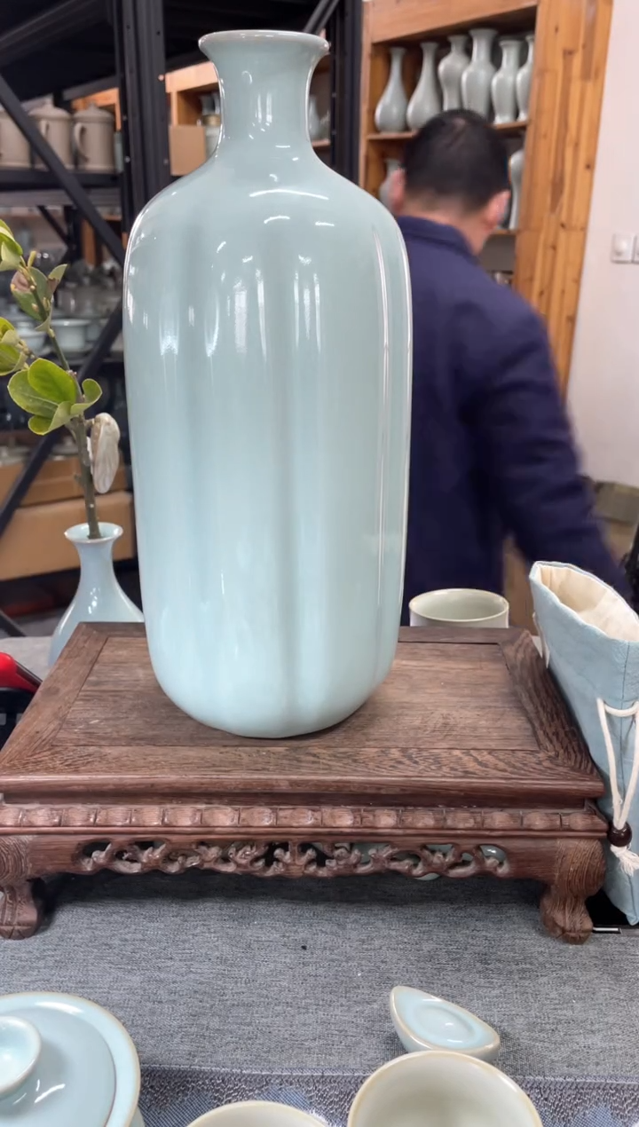 【闪购商品】长寿瓜 微瑕 天青 汝意堂