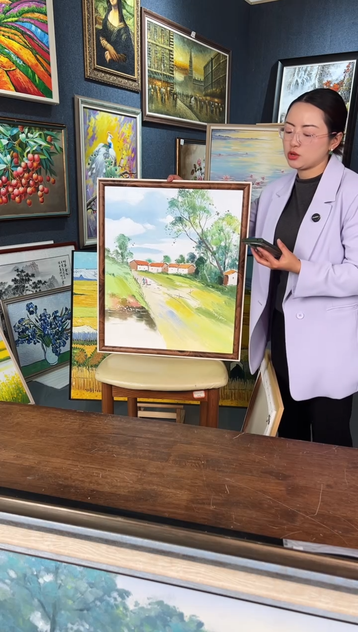 【闪购商品】油画16号 50*60乡野-手绘油画