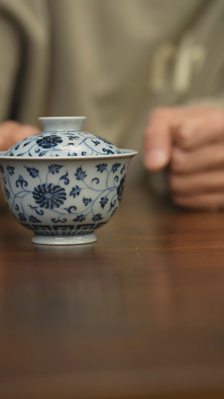 【闪购商品】杯柴窑青花破价福利