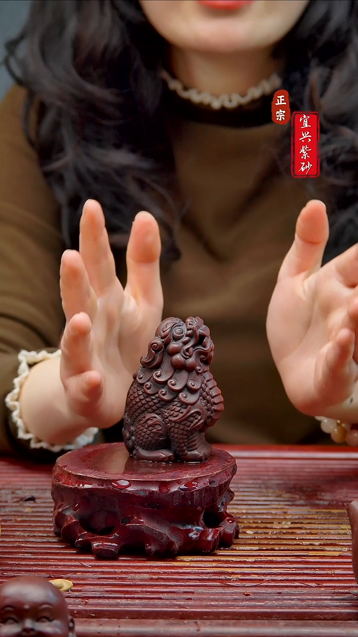 紫砂茶宠宜兴紫砂茶宠摆件