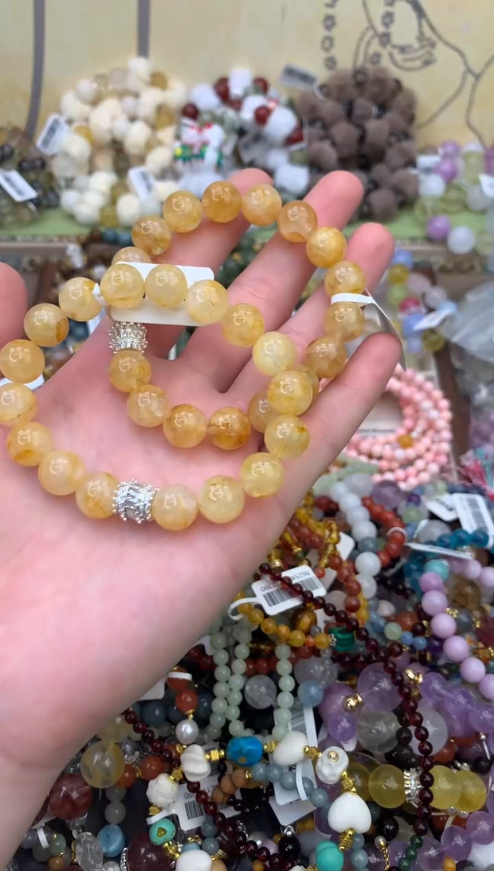 未镶嵌手链黄晶118