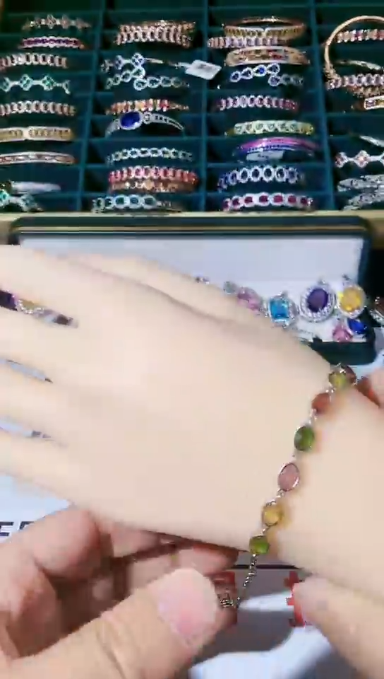 【闪购商品】碧玺手链未镶嵌碧玺