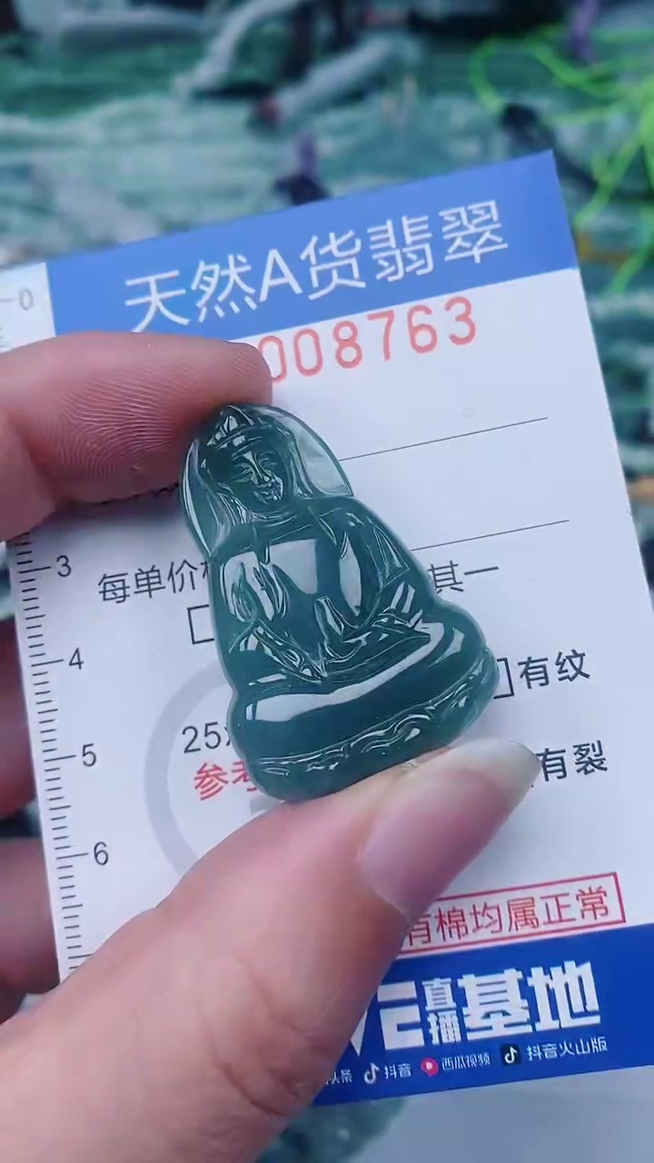 翡翠未镶嵌颈饰00008763