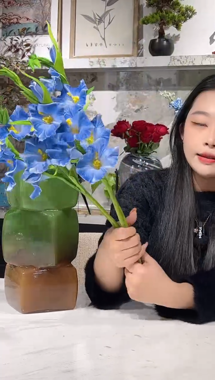 【闪购商品】琉璃4支剑兰花