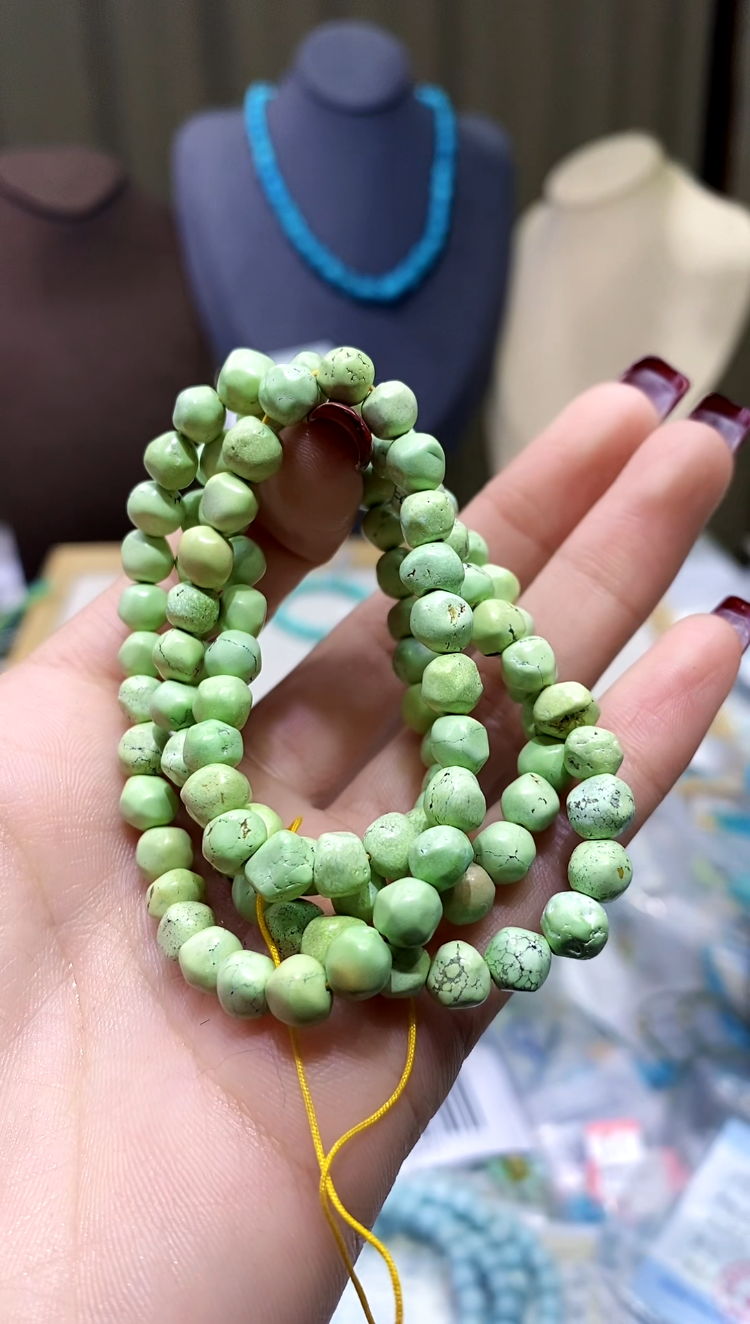 【闪购商品】绿松石项链未镶嵌739