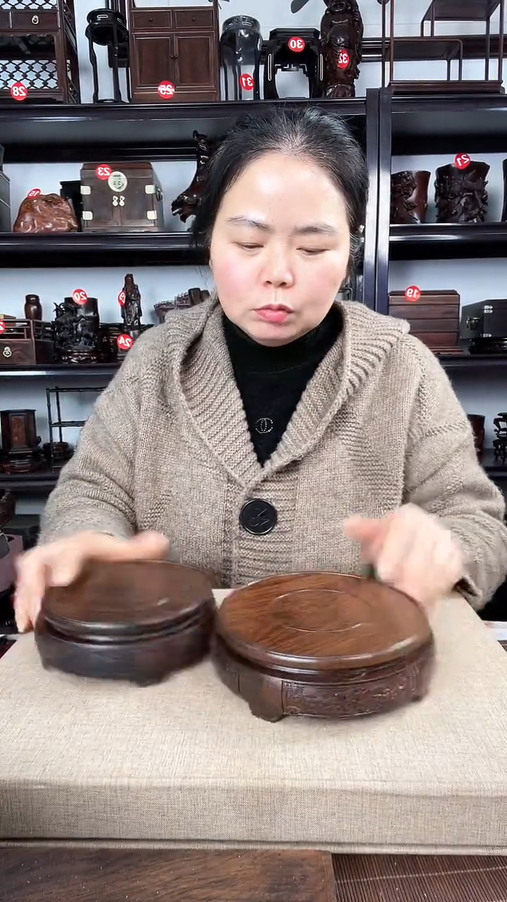 【闪购商品】木629瑕疵老李红木工艺品