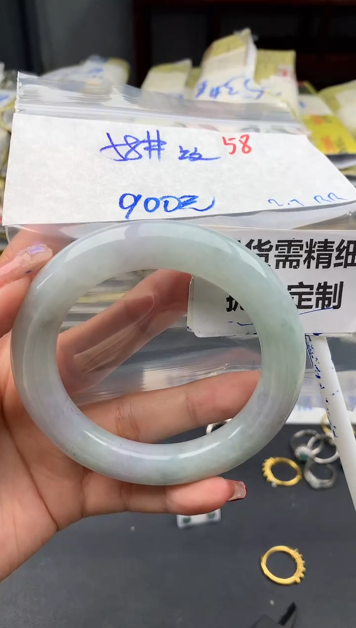 【闪购商品】定制翡翠未镶嵌58毛货需精细抛光多样性1件900元