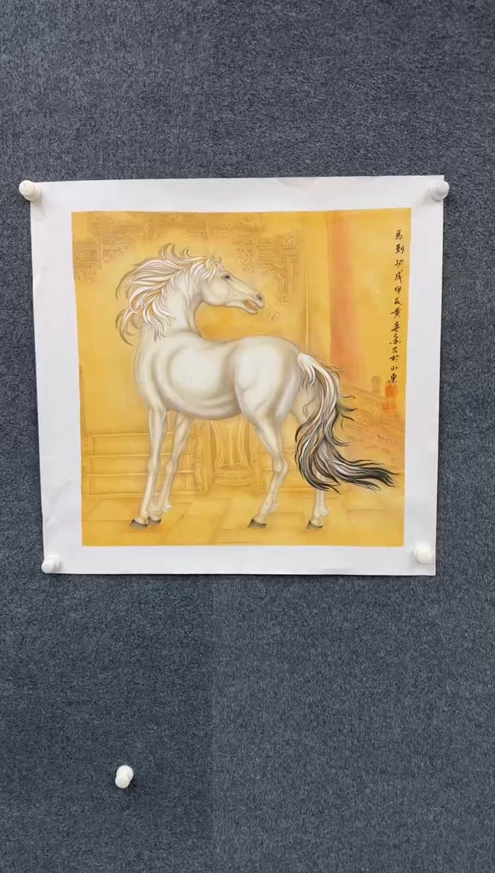 【闪购商品】国画1.16-展馆-黄春香-斗方-62