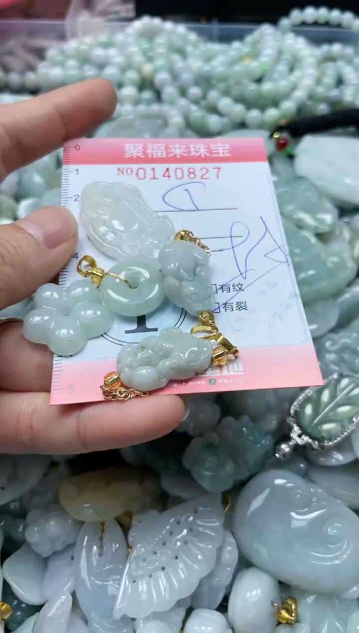 【闪购商品】翡翠颈饰未镶嵌闪购0140827