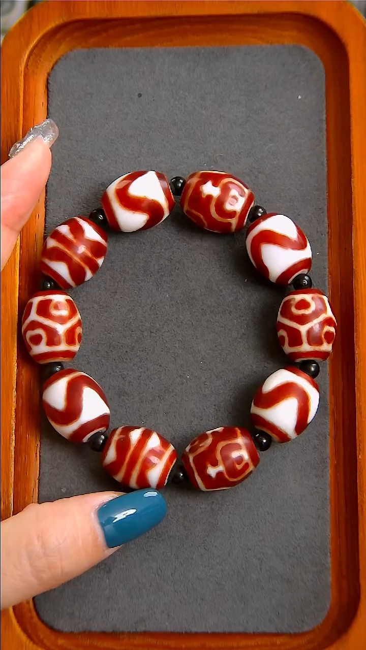 未镶嵌玛瑙/玉髓珠宝半成品放漏老红肉达洛15*17单颗拍10颗