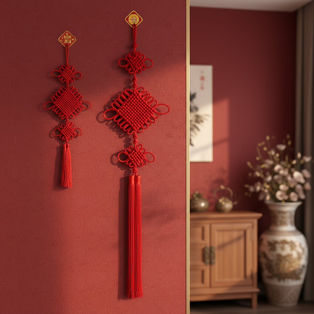 2026新款中国结高档挂饰福字挂件客厅入户门电视墙挂乔迁新居装饰