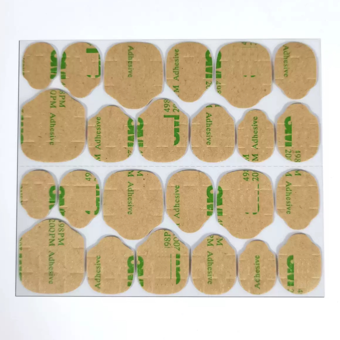 30张牛皮纸果冻胶超级粘（每张24粒）