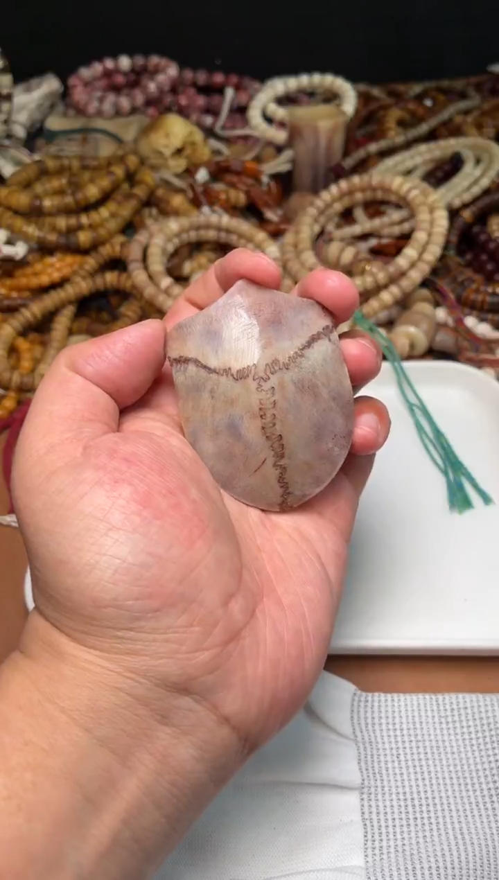 鹿骨其他✌****晔杂件405-母鹿三界