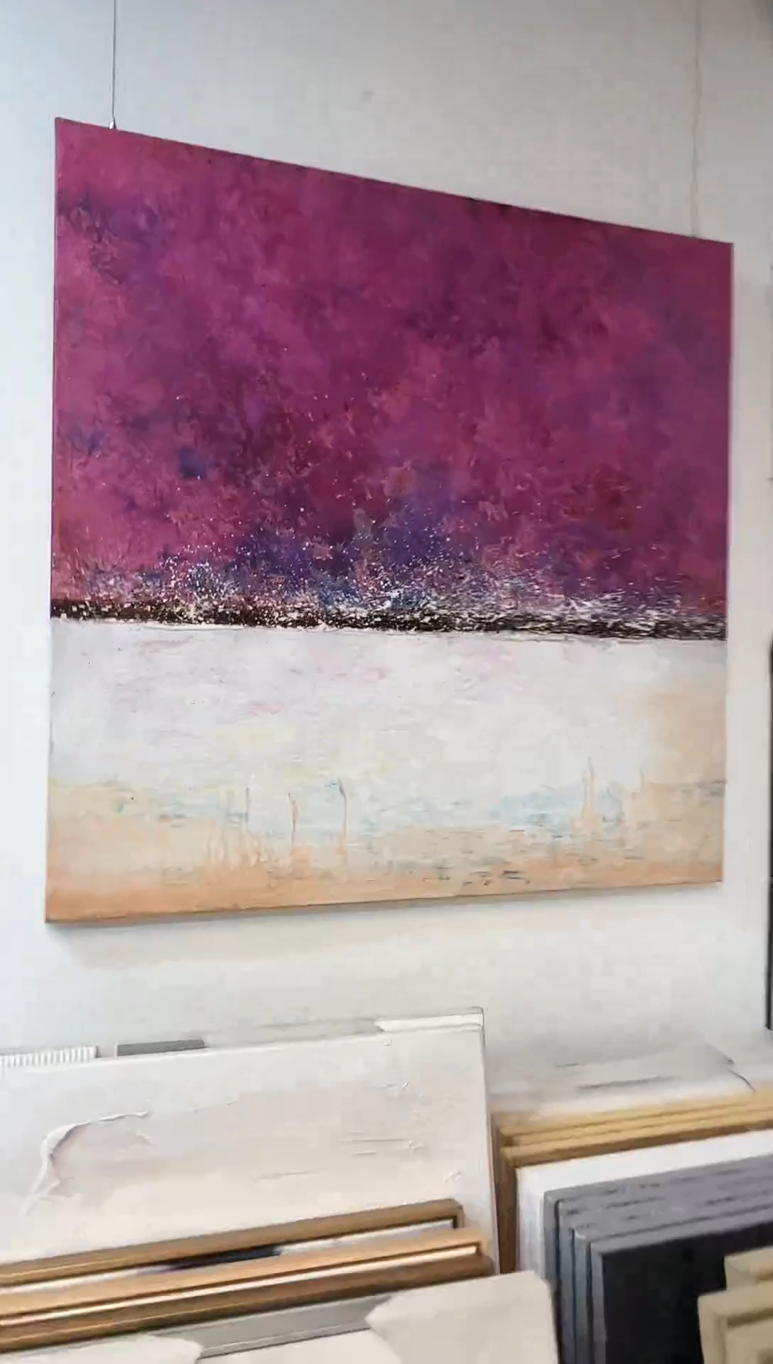 168现代艺术装饰画油画100cm*100cm