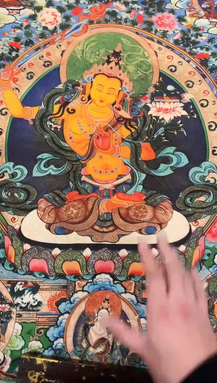 卷轴画唐卡+TK16063