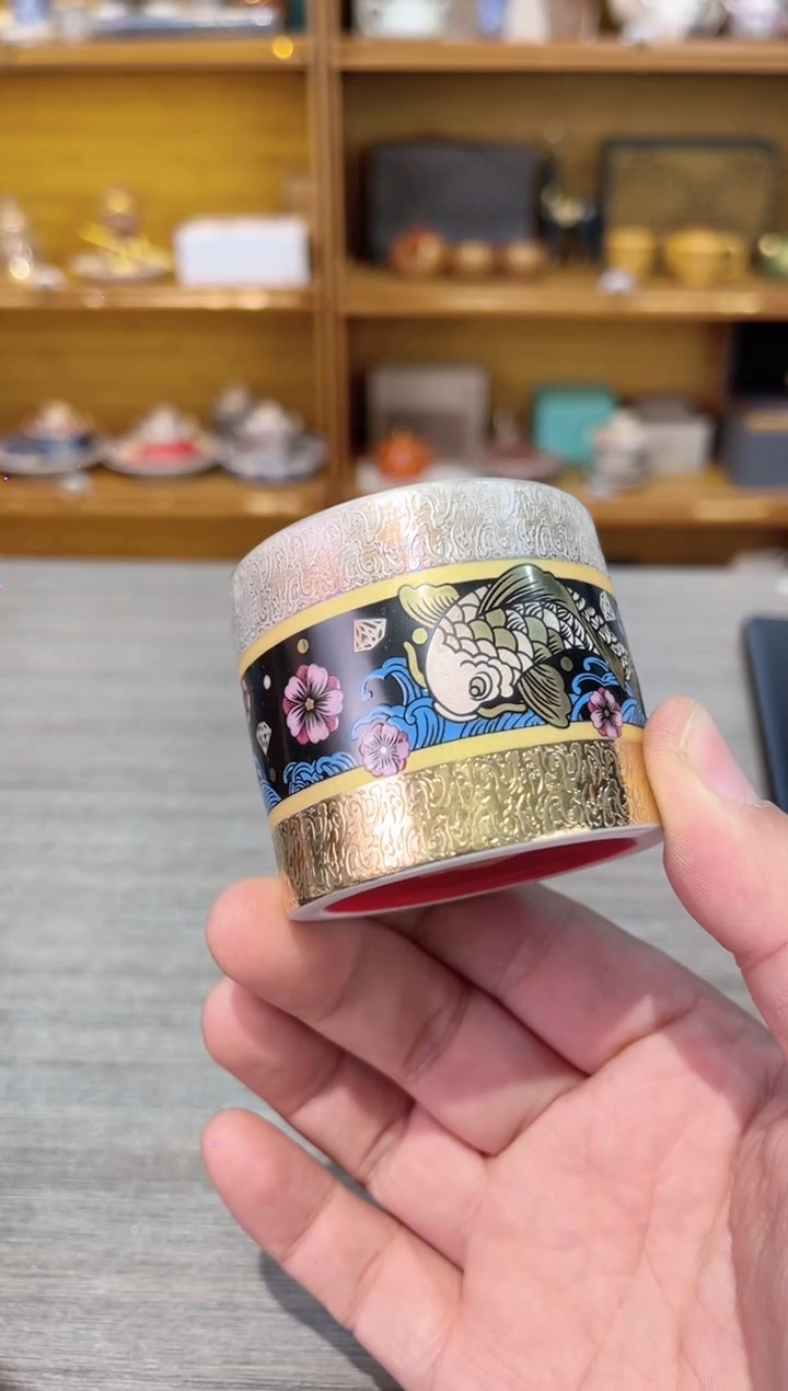 【闪购商品】大鱼海棠银杯茶具茶具