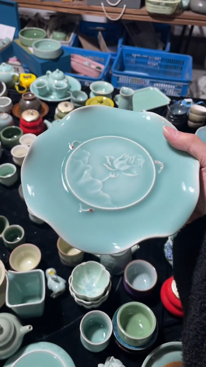 【闪购商品】特价福利 微瑕 慧仙青瓷