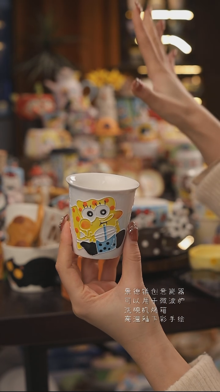 景德镇釉下彩绘设计师款式陶瓷