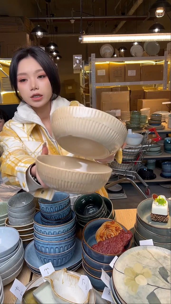 瓷15外贸尾货窑变釉下彩默认微瑕