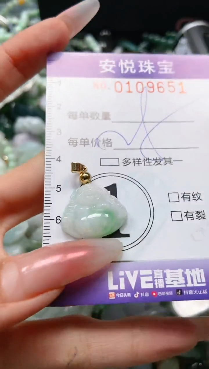 【闪购商品】翡翠颈饰未镶嵌闪购0109651