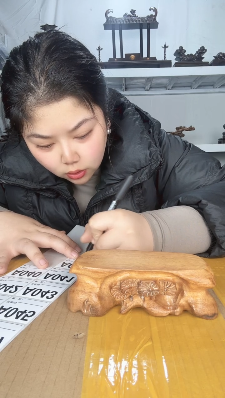 大果紫檀（缅甸花梨）披*犀13