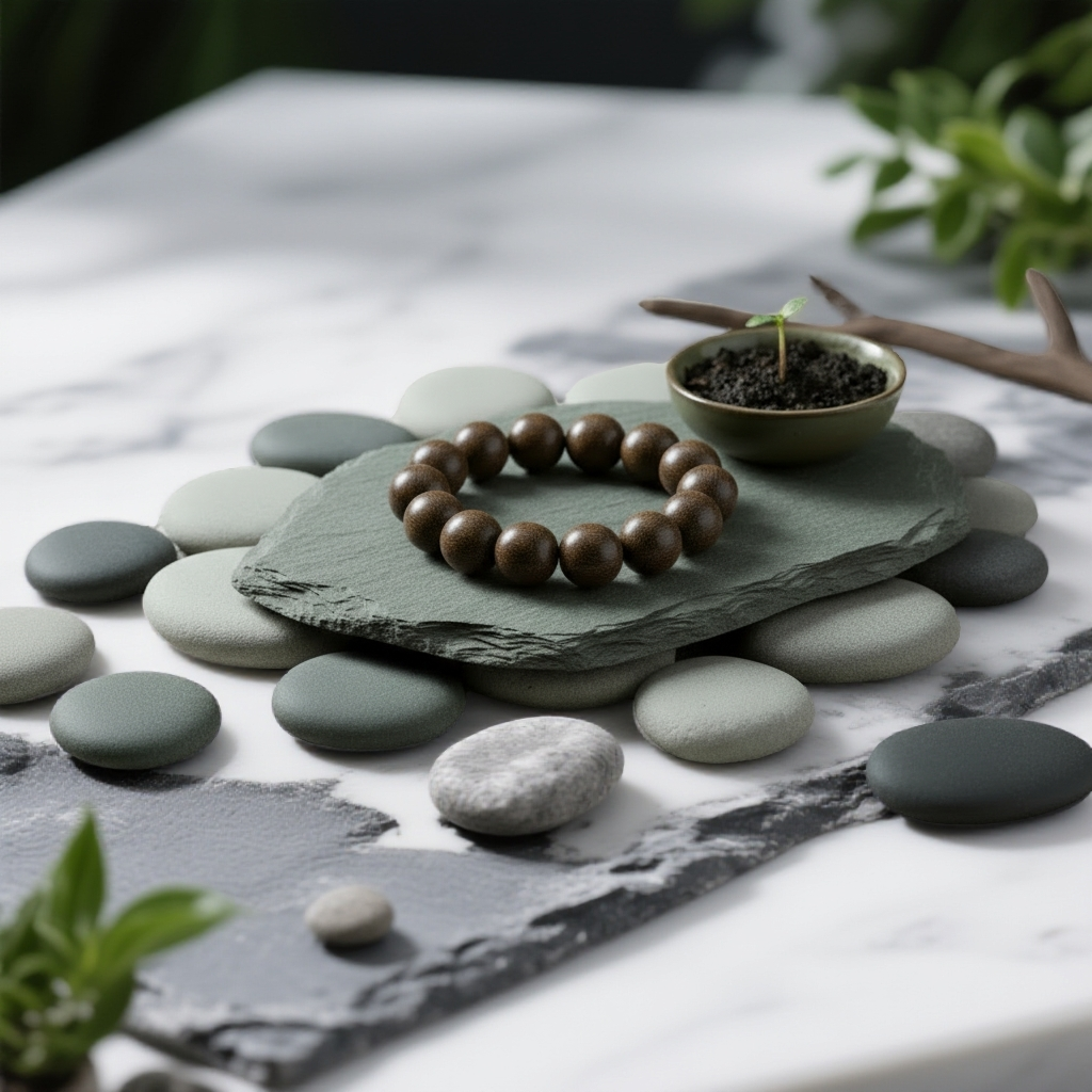 增香沉香木老料老虎斑圆珠1.5单圈622(无礼盒）