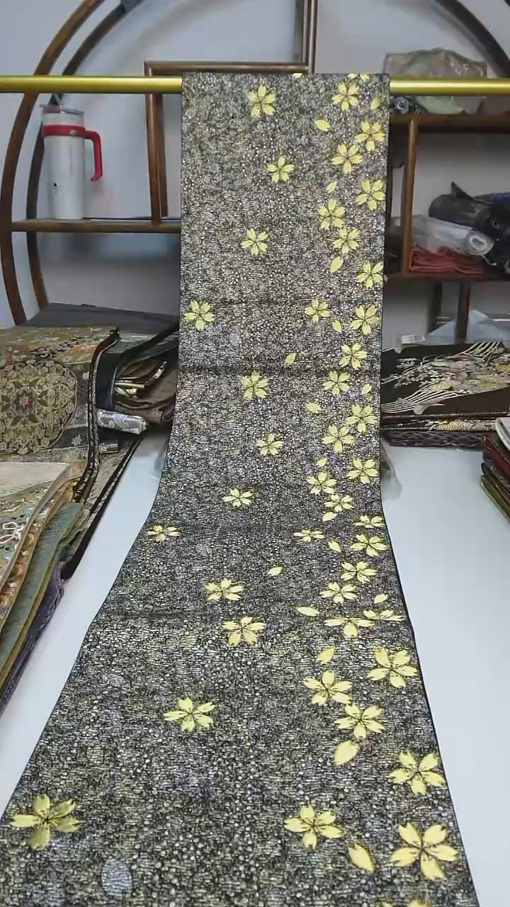 织绣87西阵织六通樱花