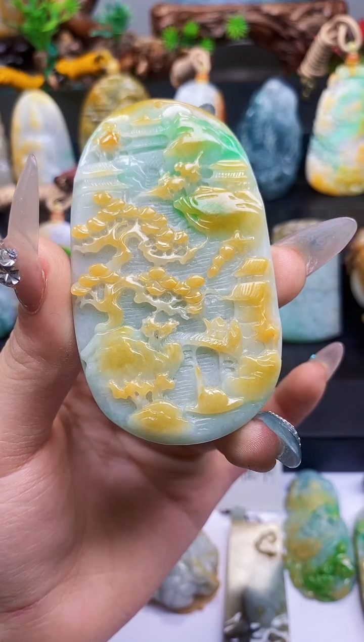 【闪购商品】定制翡翠未镶嵌A货翡翠