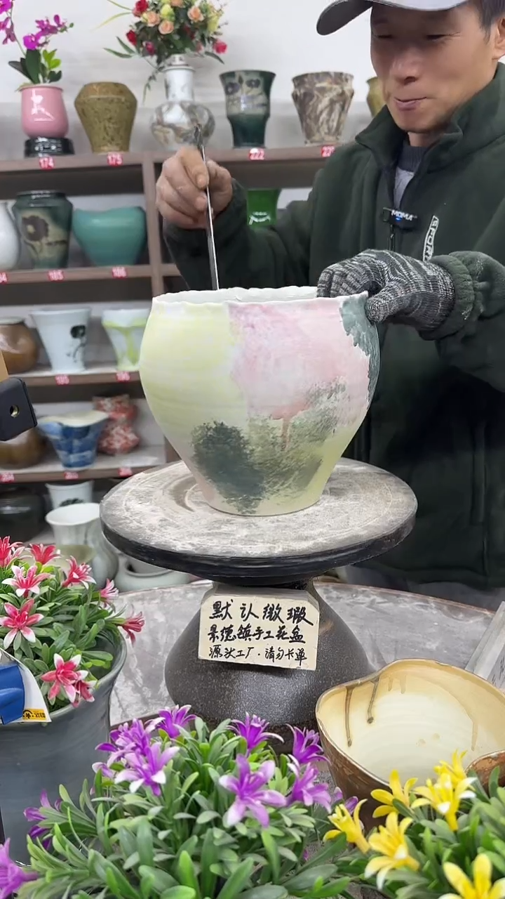 12-21-高20口18瑕-花盆