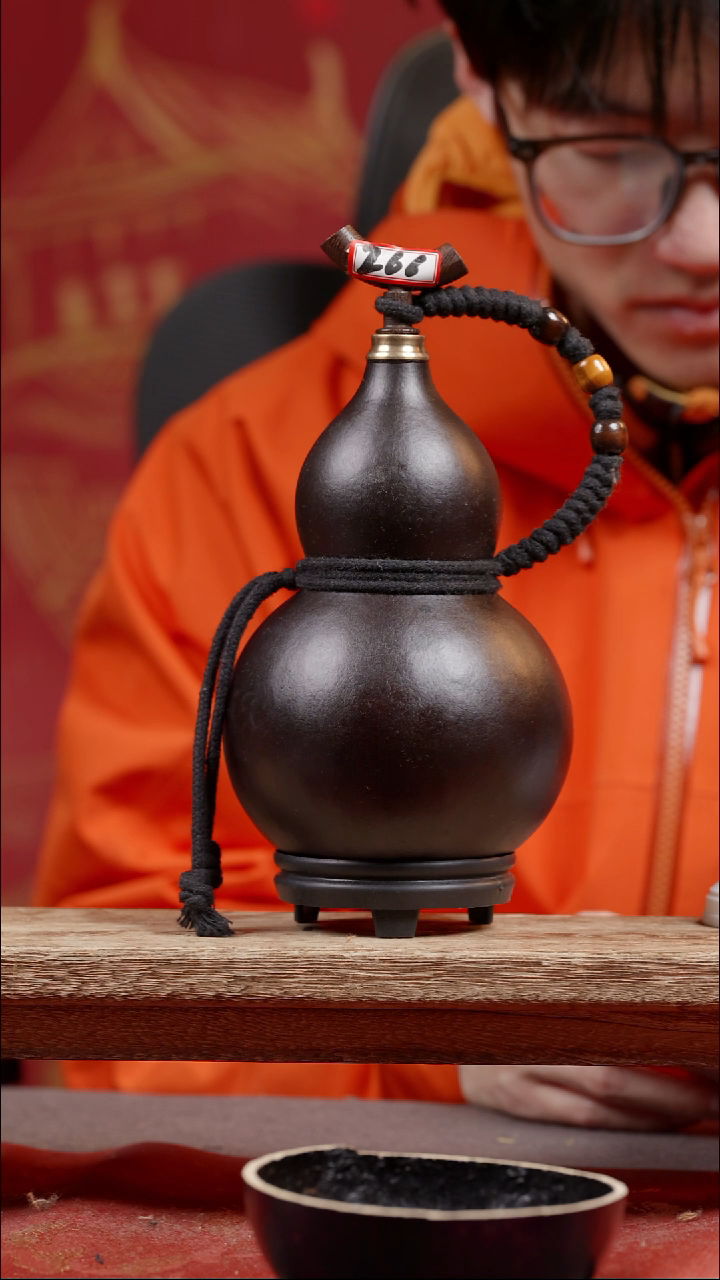 266尾货款大漆精品葫芦400ml