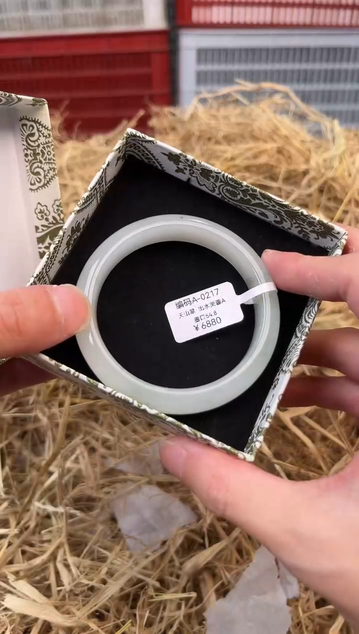 未镶嵌手镯石英质玉编号A-0217