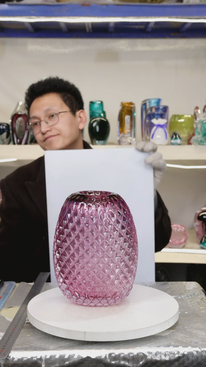 【闪购商品】琉璃高22精品琉璃正常手工痕迹