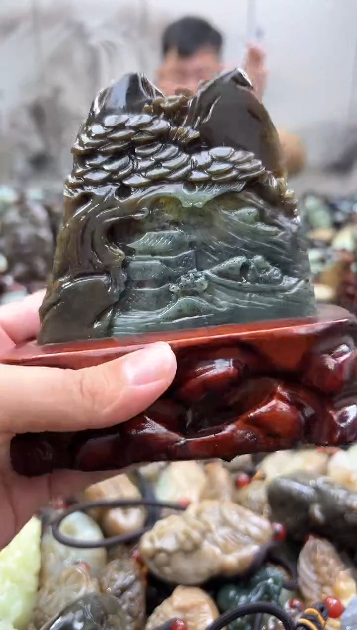 【闪购商品】和田玉摆件未镶嵌1