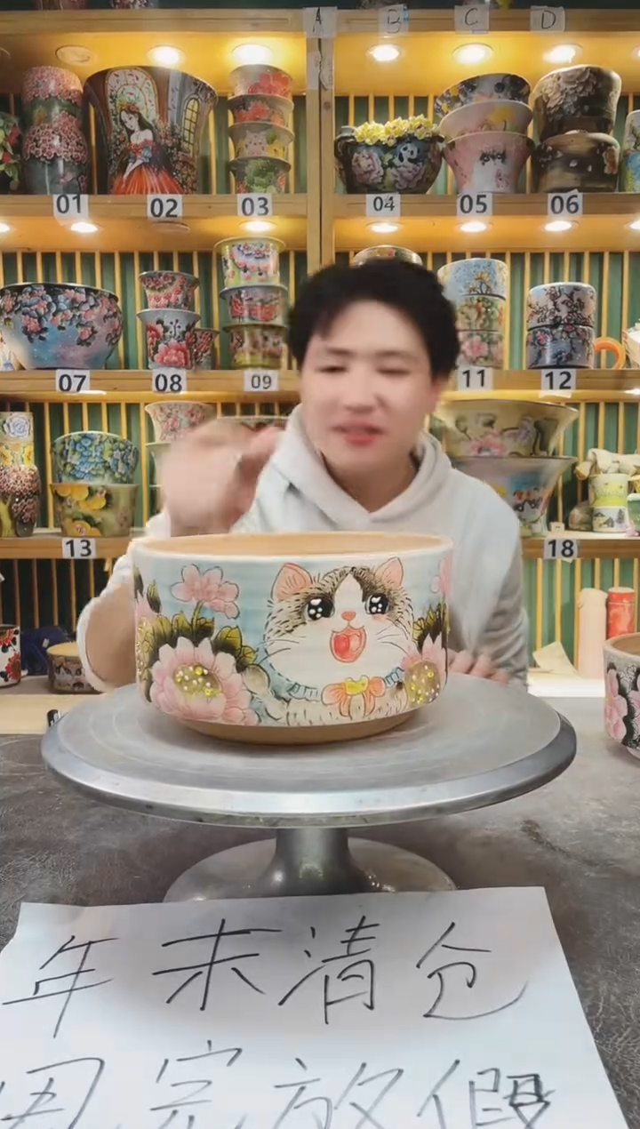 【闪购商品】瓷片默认微瑕一物一拍0115-559