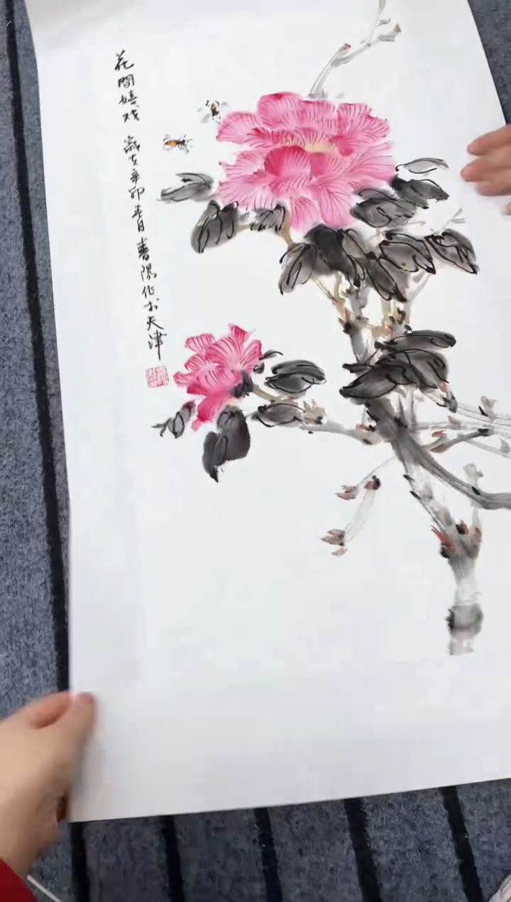 精品国画花鸟作品