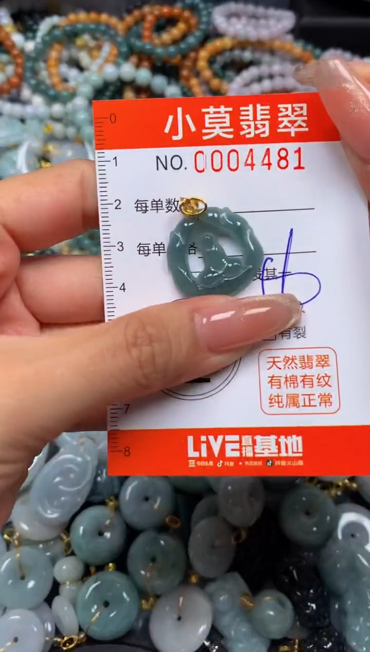 翡翠未镶嵌颈饰闪购004481