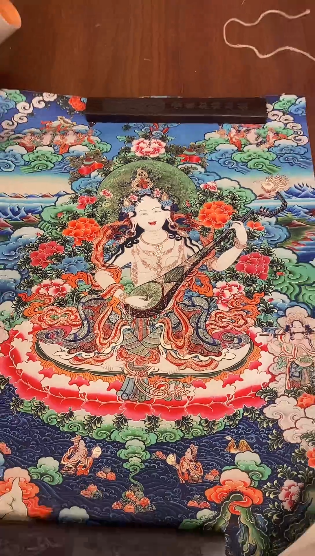 装裱画精美唐卡tk16005