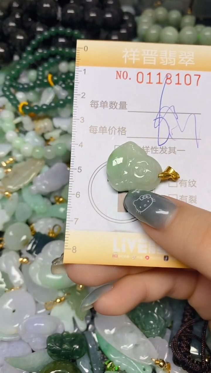 【闪购商品】翡翠颈饰未镶嵌闪购0118107