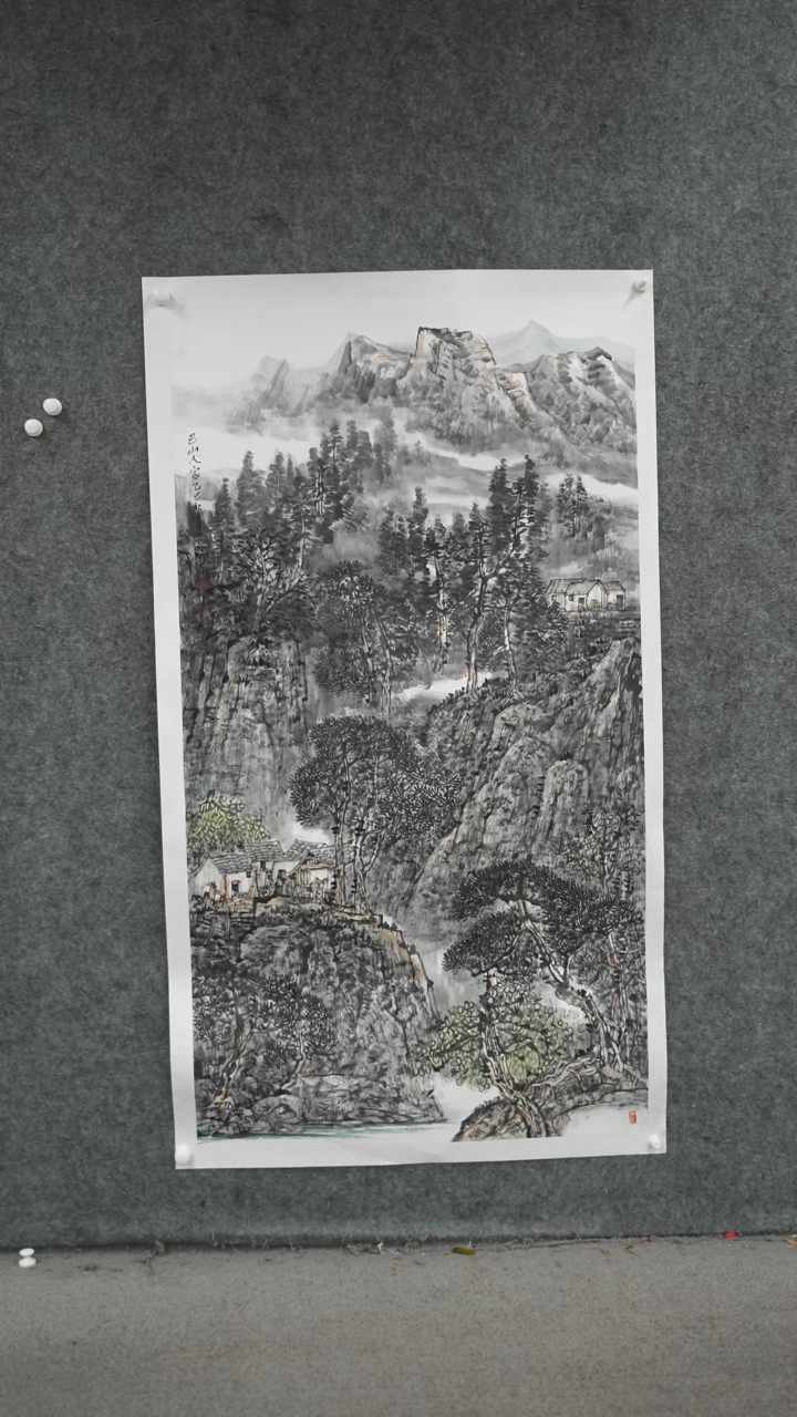 国画国画王习哲山水作品