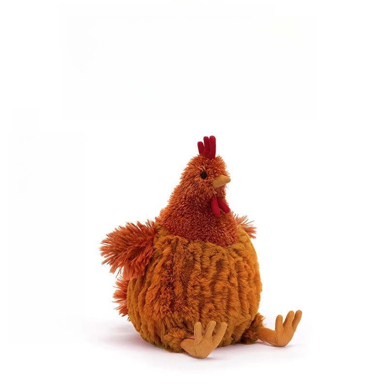 英国 塞西尔母鸡柔软安抚公仔毛绒玩具玩偶可爱礼物