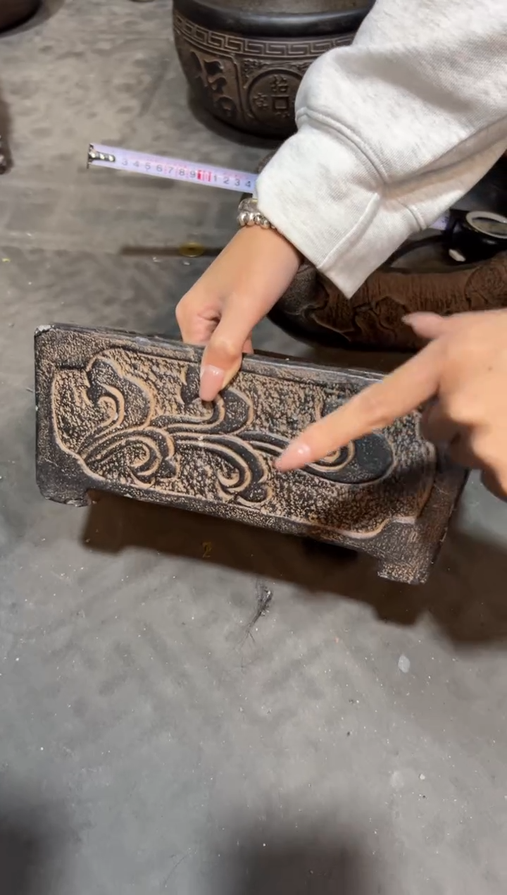 陶土【火山泥】石槽盆